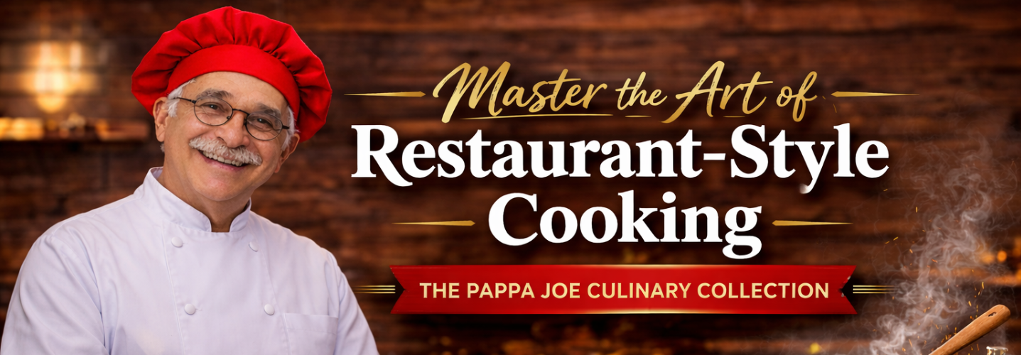 Pappa Joe Culinary Collection — Master the Art of Restaurant-Style Cooking